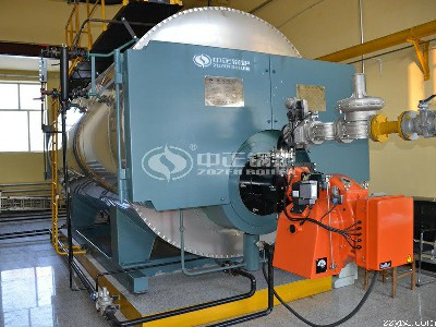 10吨WNS冷凝式燃气蒸汽锅炉项目（天虹食品）