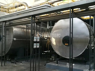 山西汇源果汁10吨WNS系列冷凝式燃气锅炉项目