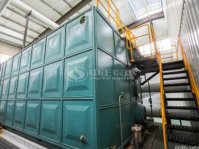 20吨SZS冷凝式燃气蒸汽锅炉项目（克明面业）